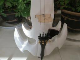 Música marca branco cor 4/4 violoncelo elétrico, e-violoncelo com pescoço de cisne bom som - Image 5