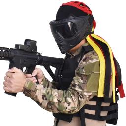 Paintball Airsoft Full Face Mask, óculos de proteção, tático, Indy sujo trançado, chapelaria testa, conjunto de máscara, acessórios de caça - Image 4
