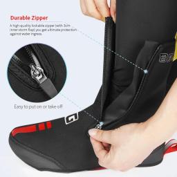 Capas para calçados de ciclismo, silicone, calor e grosso, proteção de inverno, à prova d'água, copriscarpe ciclismo - Image 6