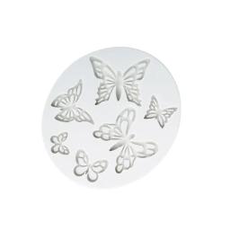 Molde de silicone em forma de borboleta para artesanato, forma de silicone em 3d para alívio de chocolate, confeitaria, bolo, cozinha, ferramentas de decoração, faça você mesmo - Image 4