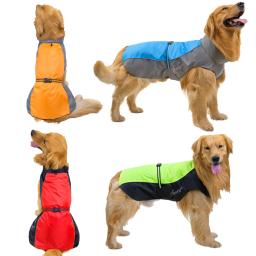 Jaqueta impermeável para cães grandes e gatos, capa de chuva para cães, roupa respirável para assalto, Pet Shop, capa de chuva, 7XL, 8XL, 9XL - Image 1