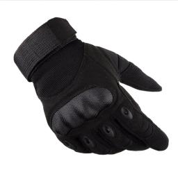 Luvas táticas ao ar livre com proteção Knuckle para homens e mulheres, tela sensível ao toque, Airsoft Paintball, tiro motocicleta - Image 4