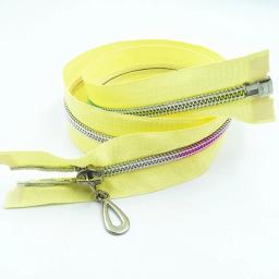 50 peças nylon colorido dente gradiente 5 # abertura zíper 60cm (24 polegadas) - Image 1