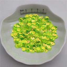 PVC lantejoulas Glitter Paillettes para crianças, copo transparente, artesanato DIY, acessório artesanal, roupas, chapéu, sapatos, 10g, 6mm, atacado - Image 2