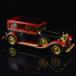 Modelo de carro clássico retro, 1:28 Diecasts, veículos metálicos Brinquedo, modelo de carro antigo, alta Simulação Coleção, ornamento, presentes infantis - Image 4