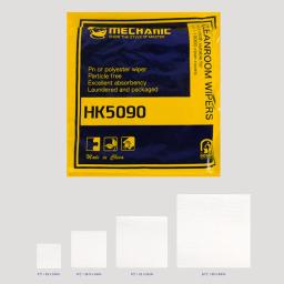 Mecânico macio cleanroom limpador de alta microfibra anti-estático não poeira pano para o telefone pad tablet câmera pc limpeza da tela hk5090 - Image 2