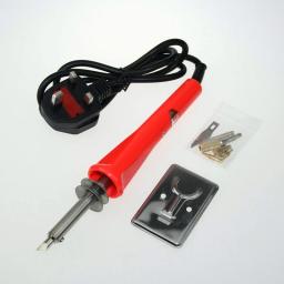 37 pçs 30w queima de madeira caneta ferramenta de solda estêncil ferro conjunto de artesanato pirografia kit - Image 5