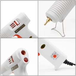 150w hot melt pistola de cola longo bico de diâmetro 1mm 1.3mm pequena abertura pistola de cola industrial diy ferramentas de reparação de artesanato pistola de cola - Image 2