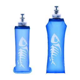 Garrafa de água dobrável de silicone macio, bexiga hidratada, colete, ao ar livre, camping, viagem, esporte, corrida, corrida, 250 ml, 500ml - Image 4