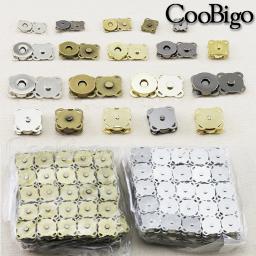 Fecho magnético de metal, botão magnético, fecho de pressão, fivela para bolsa de roupas, acessórios de costura, 10mm 15mm 18mm - Image 1