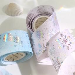 30mm de largura sonho estrelas laser mascaramento washi fita mapa mágico fitas adesivas decorativas decora scrapbooking adesivo papelaria - Image 5