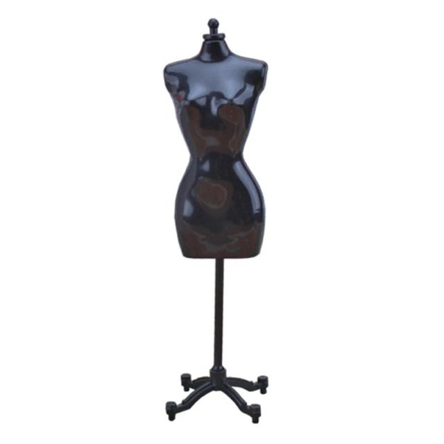 Boneca Multi-estilo com Vestidos Elegantes e Suporte para Exibição de Moda Feminina