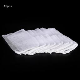 Saco de filtro para aquário, rede de filtro para aquário e tanque de peixes, media de carbono, amoníaco, isolação de tanque de peixes, bolsa de malha com zíper com 10 peças - Image 3