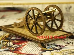 Claude campo canhão Kits Modelo e exibição piso pequeno, Escala 1:45, Novo - Image 1