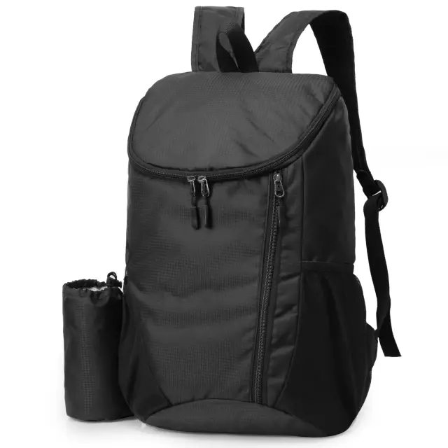 Mochila Dobrável e Repelente de Água Leve para Ciclismo, Camping e Viagens - 20L Ideal para Escalada e Caminhadas