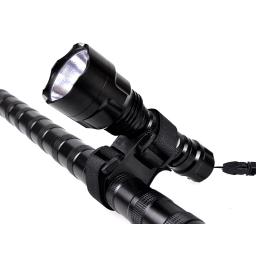 Suporte de luz da bicicleta universal farol titular lanterna rack velcro design mtb bicicleta luz montagem acessórios - Image 5