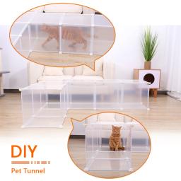 Cercadinho para Pet Pequeno, Atividade Livre, Cerca Espacial Grande, Gaiola para Hamster, Ouriço, Cobaia, Interior, Exterior - Image 4