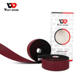 West bike-antiderrapante e à prova de choque eva cinta para ciclismo guiador, cinta para mtb e bicicleta de estrada, acessórios com plug final - Image 6