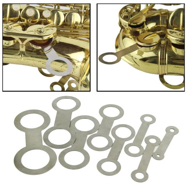 Kit de Reparação de Pads para Saxofone e Clarinete - Ferramentas de Nivelamento e Manutenção para Instrumentos de Sopro