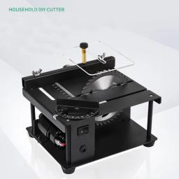 100w multifuncional mini serra de mesa para trabalhar madeira jade artesanal diy hobby modelo artesanato ferramenta corte - Image 3