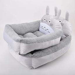 Cute Cartoon Pet camas para cães pequenos e médios, sofá-cama quente, lavável, chihuahua, buldogue, canil, suprimentos, cachorro, gato, inverno - Image 5