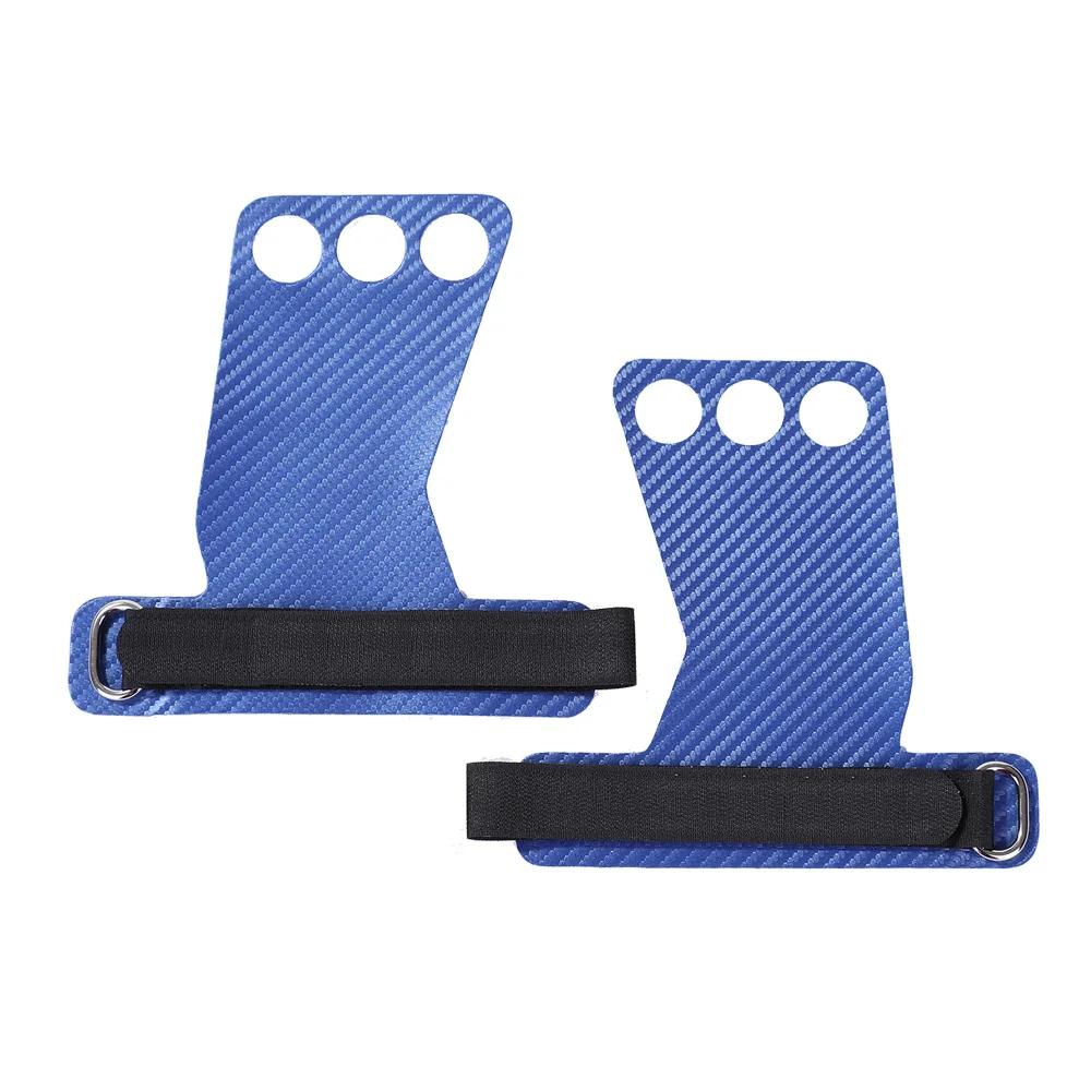 Ginástica de carbono apertos de mão luvas de ginásio de treino de levantamento de peso proteção de palma para kettlebell puxar para cima ginástica crossfit grip - Image 1