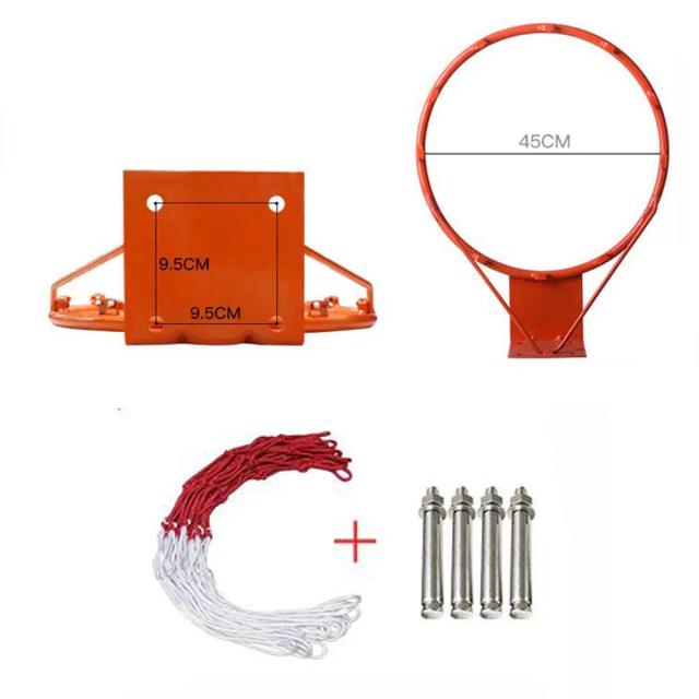 Suporte de Basquete ao Ar Livre: Treinamento para Adultos e Crianças com Bola e Suspensão