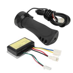 Acessórios para bicicletas elétricas, E-bike, Scooter, Controlador de escova, cabo estendido, acelerador, acelerador, aperto do guidão, 12V, 250W - Image 4