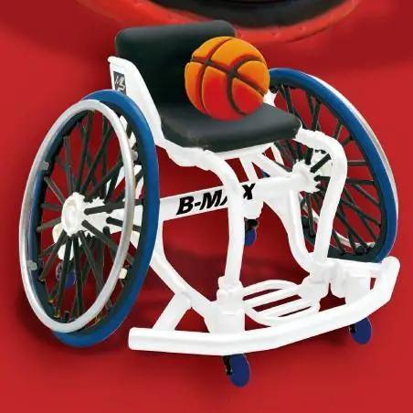 Esportes competitivos basquete gashapon brinquedos cadeira de rodas adereços miniatura figura ação modelo ornamentos brinquedos - Image 1