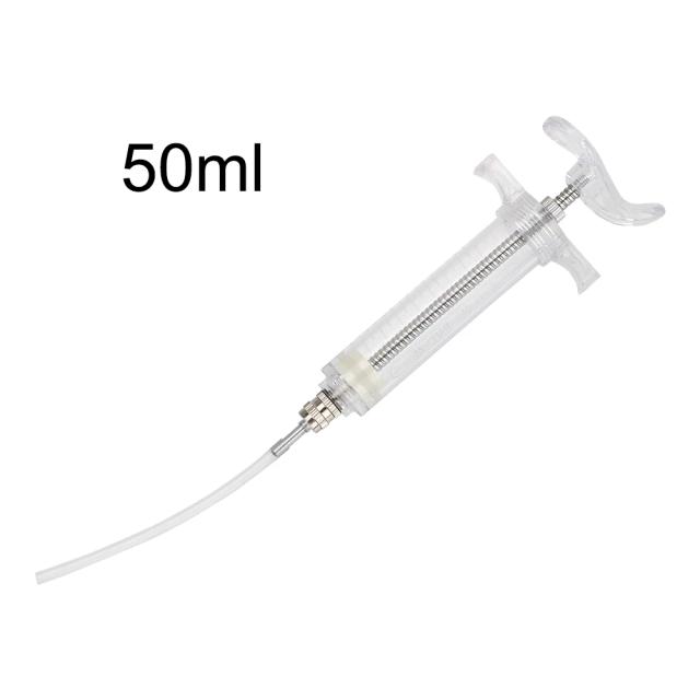 Alimentador Ajustável para Pássaros Bebês em Seringa de 20ml/50ml - Ideal para Papagaios e Outros Aves
