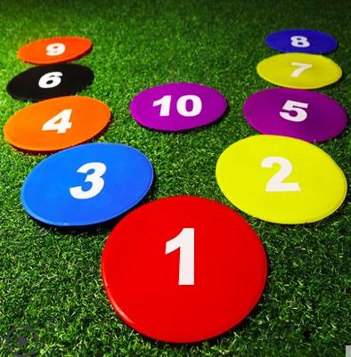 Mark Disc Digital para Treino de Futebol e Basquete - Equipamento de 23cm para Treinadores