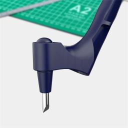Artesanato Ferramentas de corte com ponta giratória, cortador rotativo, caneta faca, faca de arte, DIY Art Cutting, escultura Crafting, 360 graus giratória - Image 5