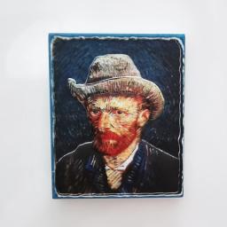 Ímãs de geladeira 3d adesivo resina van gogh grito mona lisa decoração para casa resina artesanato lembrança - Image 5
