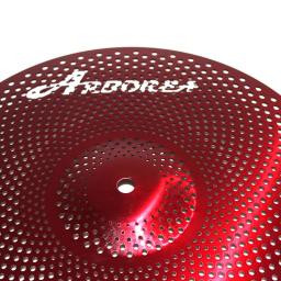 Arborea vermelho cor liga baixo volume cymbal 10 "splash para jazz tambor conjunto - Image 5