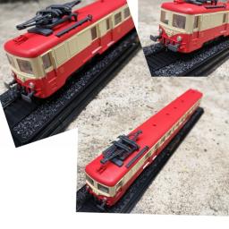 Metal 1:87 atlas modelo de trem elétrico locomotiva ferroviário carro vintage simulação modelo coleção ornamentos figura - Image 4