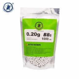 AOLS-BBs Tactical Strike Hunting Paintball Acessórios, alta resistência, 1000Rds tiros por saco, 0.2, 0.25, 0.28, 0.3, 0.32g, 6mm - Image 1