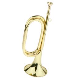 Lovoski-Trompete De Bronze Para Estudantes, Cornetim De Bronze, Cavalaria, Instrumento Musical - Image 2