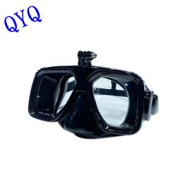 Máscara de mergulho profissional câmera de mergulho máscaras de natação óculos snorkel equipamento de mergulho titular da câmera fsports câmeras - Image 4