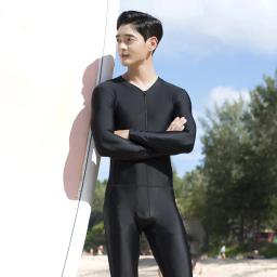 Roupa de mergulho para homens e mulheres, peça única de lycra à prova d'água upf 50 + roupa de mergulho de corpo inteiro para kitesurf pesca submarina leve traje de banho com proteção - Image 6