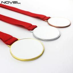 Medalha de ouro de metal em branco de sublimação de impressão personalizada - Image 4