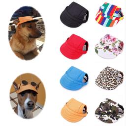 Chapéu de proteção solar ajustável de beisebol, sunbonnet viseira, roupa para cachorro, cão pequeno, pet, gato, esporte ao ar livre - Image 1