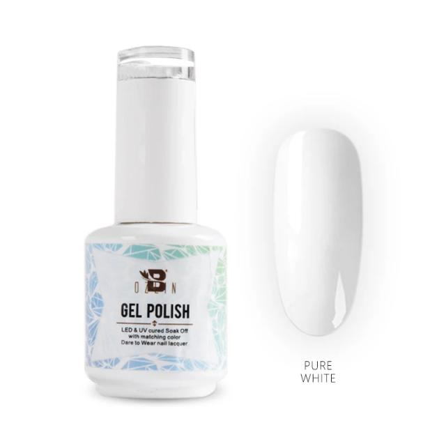 Verniz Gel Super Brilhante BOZLIN 15ml - Base Top Coat Soak Off para Unhas com Secagem LED e UV