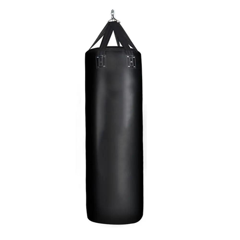 Saco de pancada sem preenchimento de couro pu, saco de treinamento de muay thai artes marciais karatê - Image 1