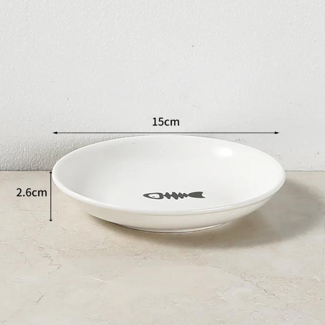 Bacia de Aço Inoxidável para Alimentação de Cães e Gatos com Design Atraente