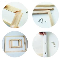 RUOPOTY-Kits de Pintura Acrílica com Moldura, Tinta por Número para Iniciantes, Elefante, Óleo, Artes, Artesanato para Casa, Quarto, Decoração da Parede - Image 6