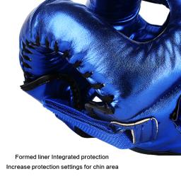 Capacete profissional para adultos, homens, mulheres, proteção total para proteção do nariz, feixe de combate, sem face, equipamento de cabeça - Image 5