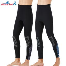 Calça de roupa de mergulho 3mm, térmica, cintura alta, neoprene, calças para homens e mulheres, 2mm, 1.5mm - Image 3