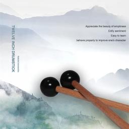 1 par de baqueta para percussão profissional, instrumentos musicais de percussão marimba com 21cm de comprimento - Image 6