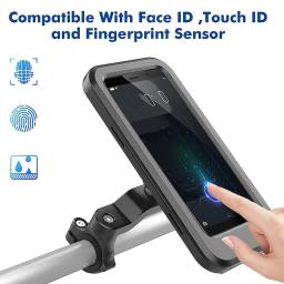 Suporte de telefone para bicicleta, à prova d'água, acessório para celular, bicicleta, motocicleta, montagem no guidão - Image 2