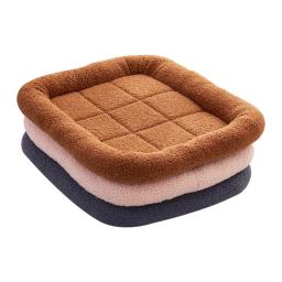 Almofada Sherpa Crate para Animais, Cama para Cães Grandes, Sofá para Animais, Tapetes Super Macios, Pet Carrier, Cama em Velo, Lavável à Máquina - Image 6